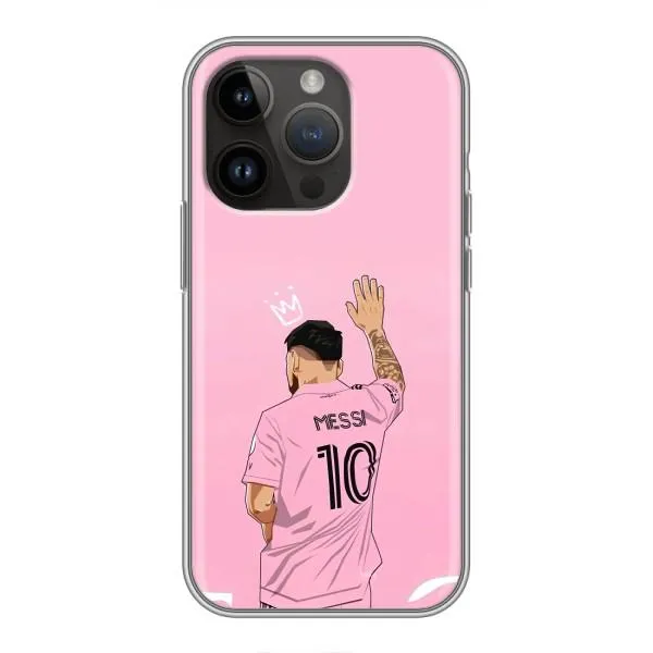 Чехол с принтом «Месси Маями» для iPhone 14 Pro
