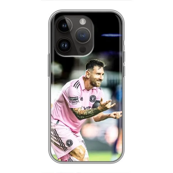 Чехол с принтом «Месси паук» для iPhone 14 Pro