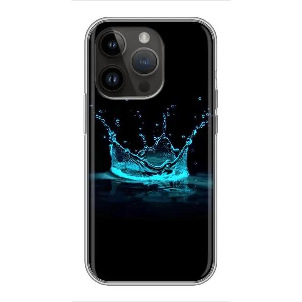 Чехол с принтом «Капля короны» для iPhone 14 Pro