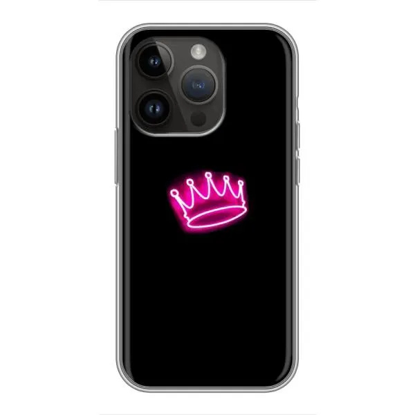Чехол с принтом «Яркая корона» для iPhone 14 Pro