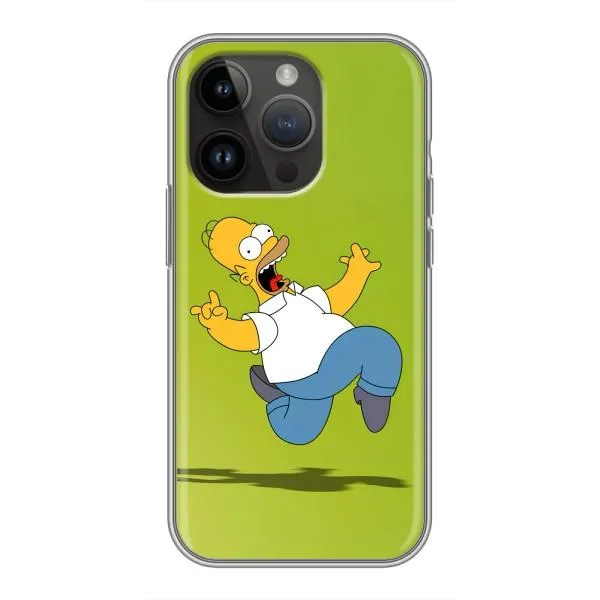 Чехол с принтом «Гомер Симпсон» для iPhone 14 Pro