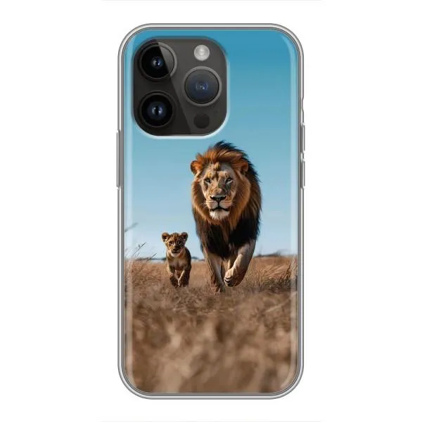 Чехол с принтом «Мусафа и Симба» для iPhone 14 Pro Чехол с принтом «Мусафа и Симба» для iPhone 14 Pro