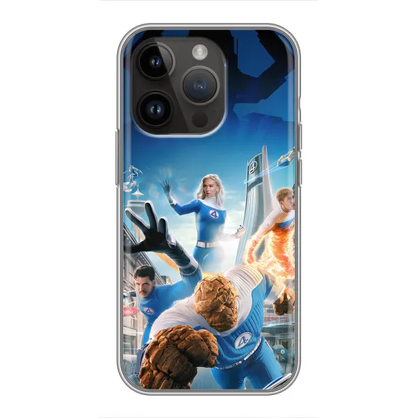 Чехол с принтом «Герои Фантастическая Четверка» для iPhone 14 Pro