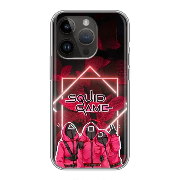 Чехол с принтом «Охранники Игра кальмара» для iPhone 14 Pro