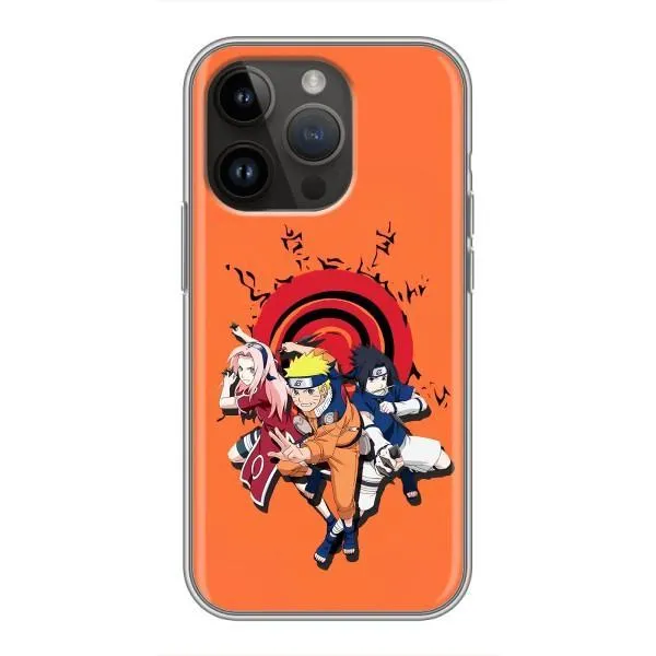 Чехол с принтом «команда Наруто» для iPhone 14 Pro