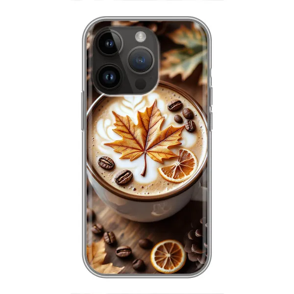 Чехол с принтом «Пряный кофе» для iPhone 14 Pro