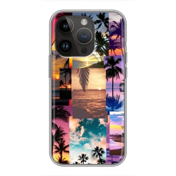 Чехол с принтом «Летний отпуск» для iPhone 14 Pro Чехол с принтом «Летний отпуск» для iPhone 14 Pro