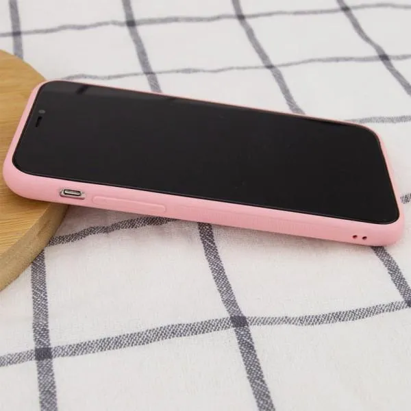 Кожаный чехол Xshield для Apple iPhone 14 (6.1") — Розовый — фото 4