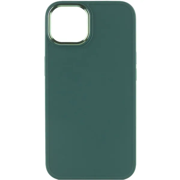TPU чехол Bonbon Metal Style для Apple iPhone 14 (6.1") — Зеленый — фото 2
