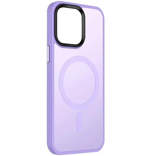 Чехол Ummi Colorful with Magnetic Fit для Apple iPhone 14 / 13 (6.1") — Сиреневый