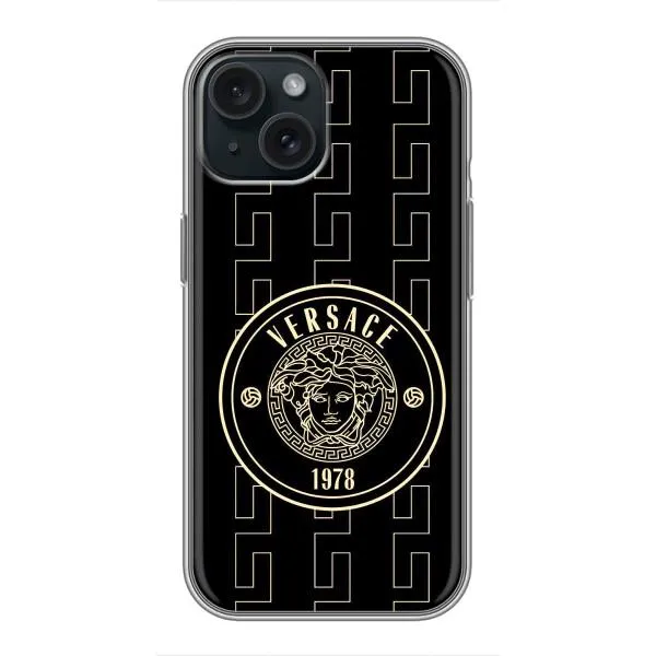 Чехол с принтом «Лого Версаче» для iPhone 14