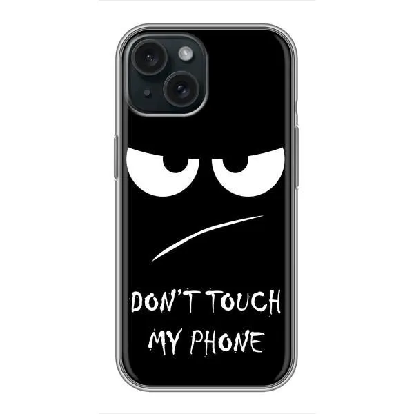 Чехол с принтом «Dont Touch» для iPhone 14