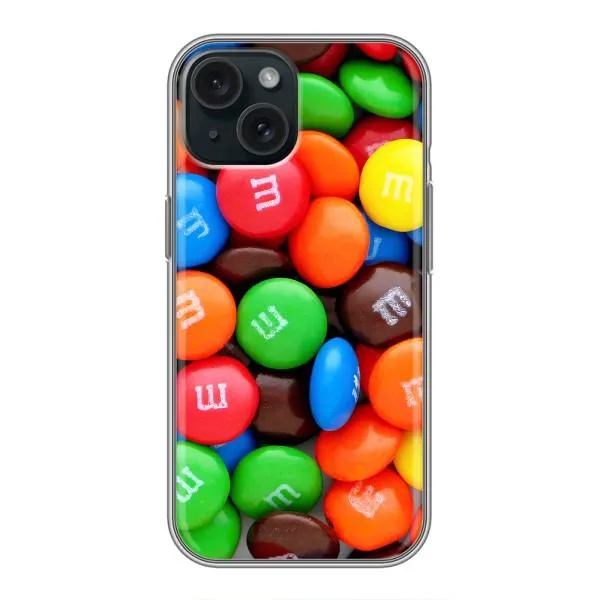 Чехол с принтом «MM's» для iPhone 14
