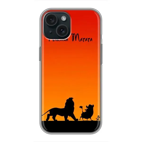 Чехол с принтом «Акуна Матата закат» для iPhone 14 Чехол с принтом «Акуна Матата закат» для iPhone 14
