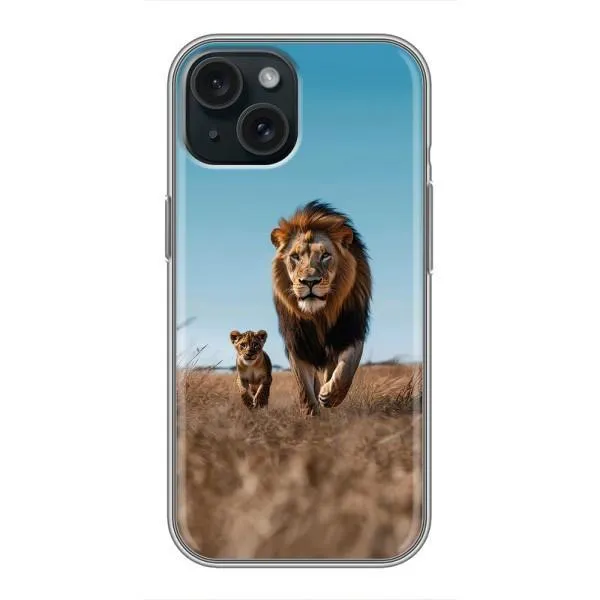 Чехол с принтом «Мусафа и Симба» для iPhone 14 Чехол с принтом «Мусафа и Симба» для iPhone 14