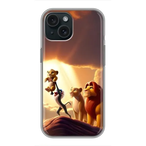 Чехол с принтом «Симба на презентации» для iPhone 14 Чехол с принтом «Симба на презентации» для iPhone 14
