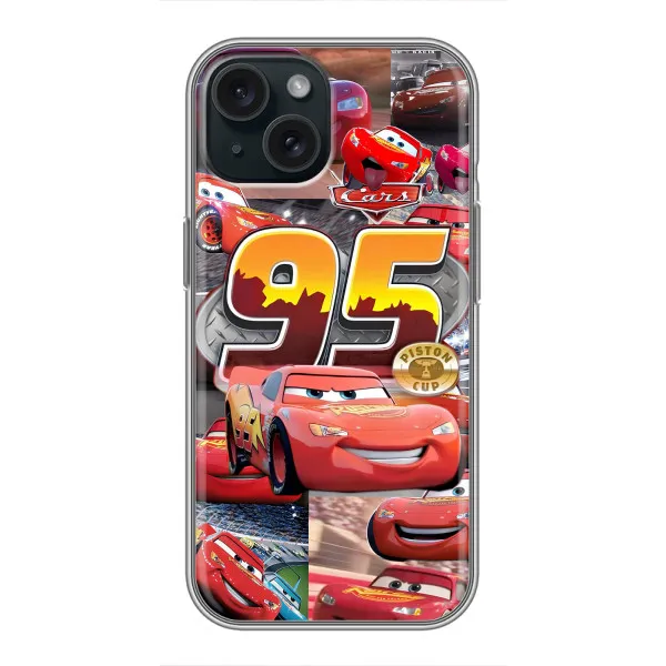 Чехол с принтом «Коллаж Молния Маквин» для iPhone 14