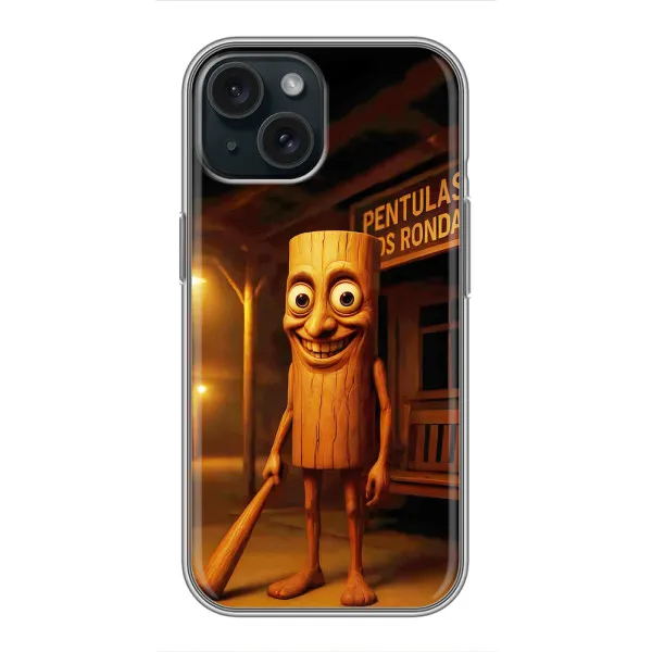 Чехол с принтом «Тунг тунг сахур» для iPhone 14
