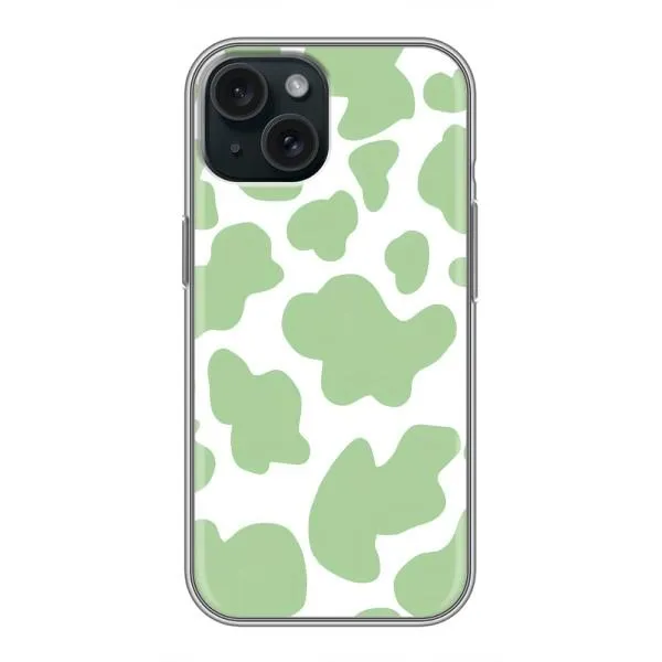 Чехол с принтом «Зеленый принт» для iPhone 14