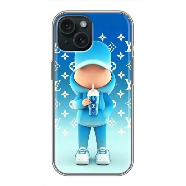 Чехол с принтом «Парень LV» для iPhone 14