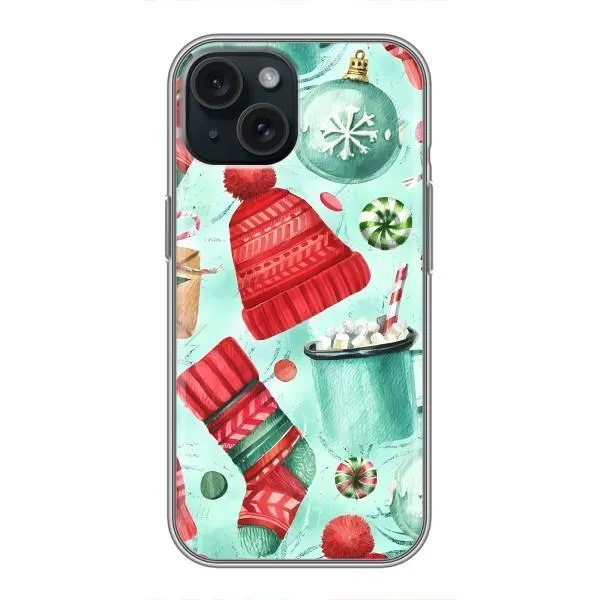Чехол с принтом «Одежда НГ» для iPhone 14 Чехол с принтом «Одежда НГ» для iPhone 14