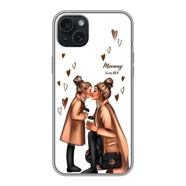 Чехол с принтом «Дочка и мама» для iPhone 14 Plus Чехол с принтом «Дочка и мама» для iPhone 14 Plus