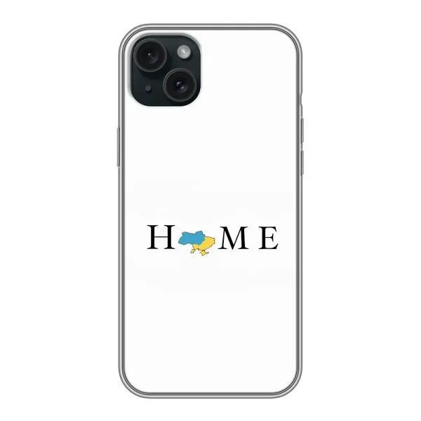 Чехол с принтом «Home» для iPhone 14 Plus