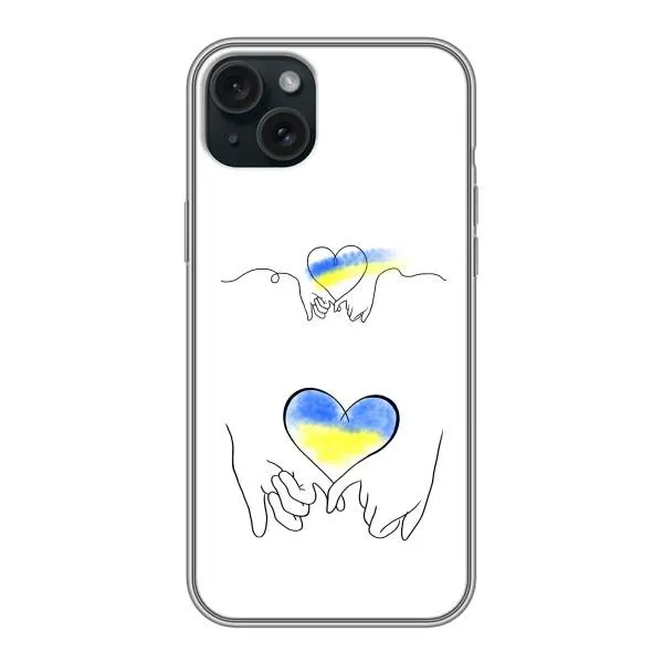 Чехол с принтом «Мир Украине» для iPhone 14 Plus