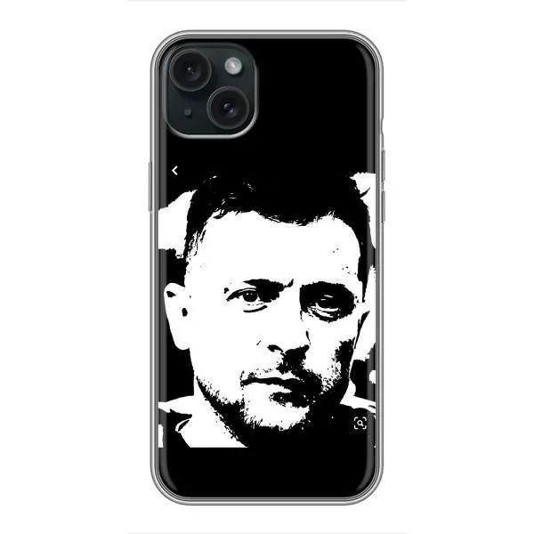 Чохол з принтом «Зеленский АРТ» для iPhone 14 Plus