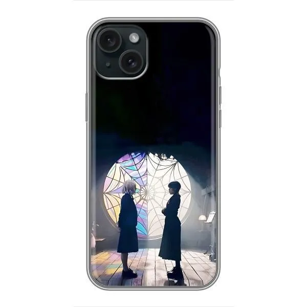 Чехол с принтом «Уэнздей и Инид» для iPhone 14 Plus