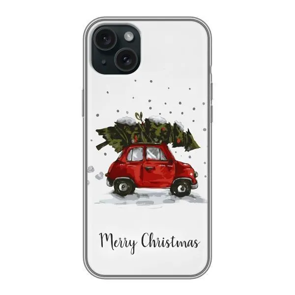 Чехол с принтом «Машина с елкой» для iPhone 14 Plus
