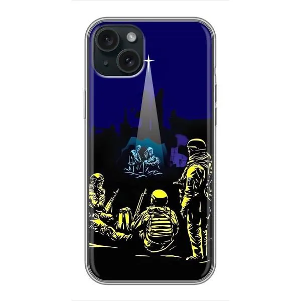 Чехол с принтом «Рождество в Украине» для iPhone 14 Plus