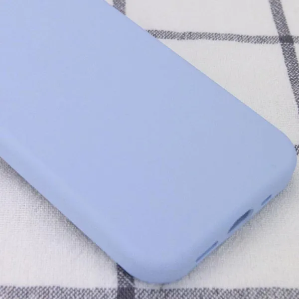 Чехол Silk Full Protective (AA) NO LOGO для Apple iPhone 15 Plus (6.7") — Голубой — фото 2 Чехол Silk Full Protective (AA) NO LOGO для Apple iPhone 15 Plus (6.7") — Голубой — фото 2
