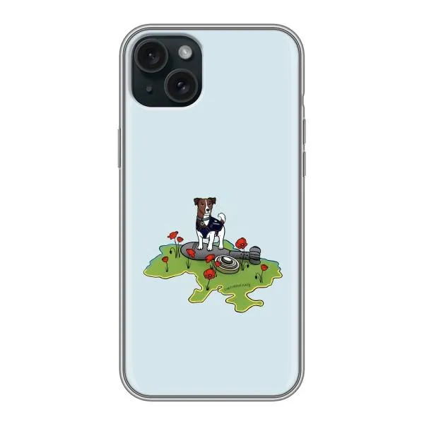 Чехол с принтом «Сапер Пес» для iPhone 15 Plus