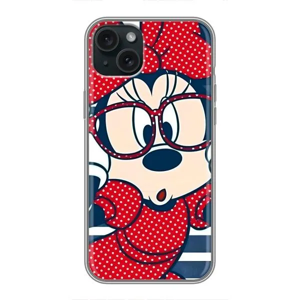 Чехол с принтом «Маус в очках» для iPhone 15 Plus Чехол с принтом «Маус в очках» для iPhone 15 Plus