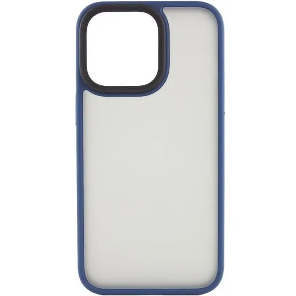 TPU+PC чехол Metal Buttons для Apple iPhone 15 Pro Max (6.7") — Синий — фото 1 TPU+PC чехол Metal Buttons для Apple iPhone 15 Pro Max (6.7") — Синий — фото 1