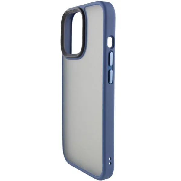 TPU+PC чехол Metal Buttons для Apple iPhone 15 Pro Max (6.7") — Синий — фото 4 TPU+PC чехол Metal Buttons для Apple iPhone 15 Pro Max (6.7") — Синий — фото 4