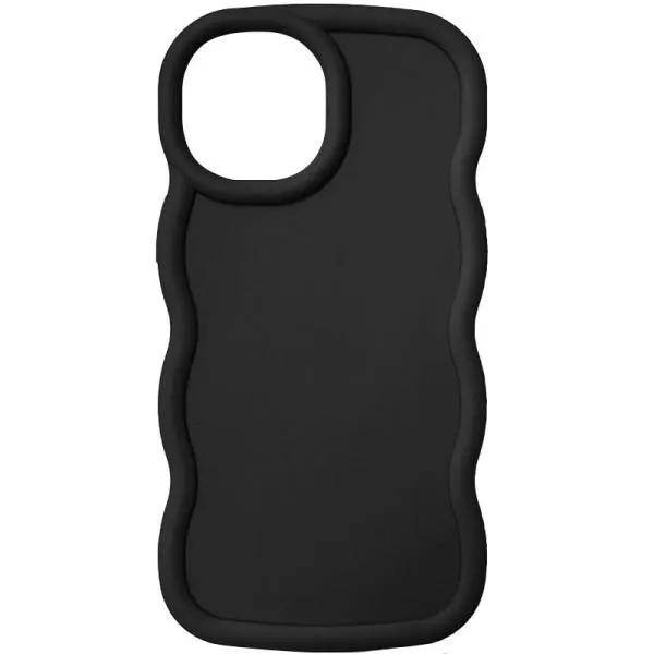 Чехол TPU Ripple для Apple iPhone 15 Pro Max (6.7") — Черный — фото 1