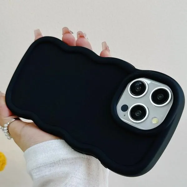 Чехол TPU Ripple для Apple iPhone 15 Pro Max (6.7") — Черный — фото 3