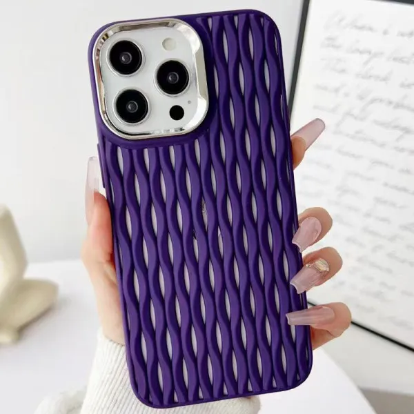 Чехол TPU Ribbio для Apple iPhone 15 Pro Max (6.7") — Фиолетовый — фото 2