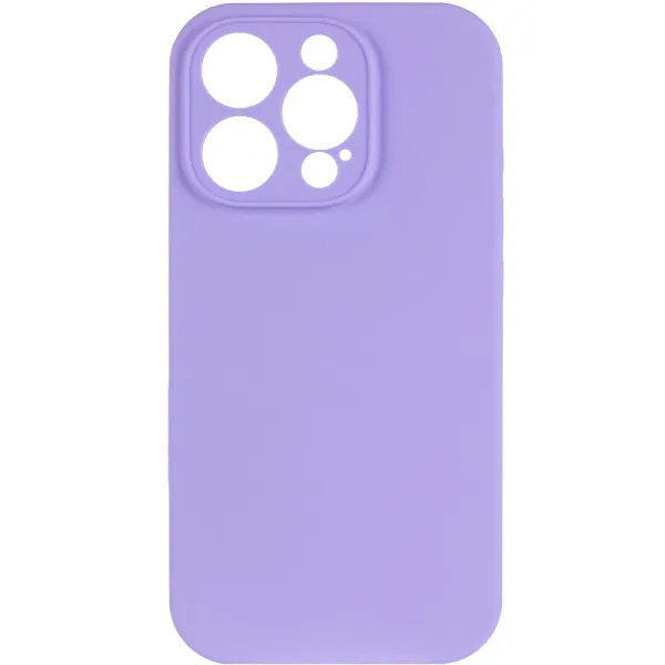 Чехол Silk Full Camera Protective (AA) NO LOGO для Apple iPhone 15 Pro Max (6.7") — Сиреневый — фото 2