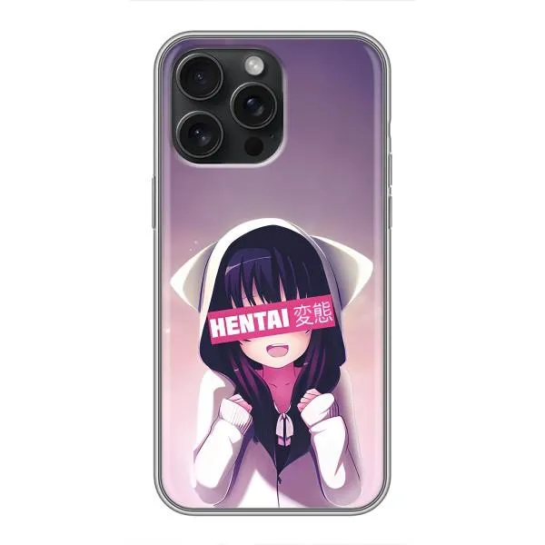 Чехол с принтом «Hentai chan» для iPhone 15 Pro Max