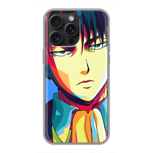 Чехол с принтом «Леви Аккерман» для iPhone 15 Pro Max