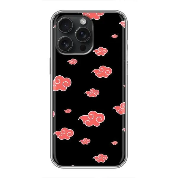 Чехол с принтом «Тучки Аниме» для iPhone 15 Pro Max