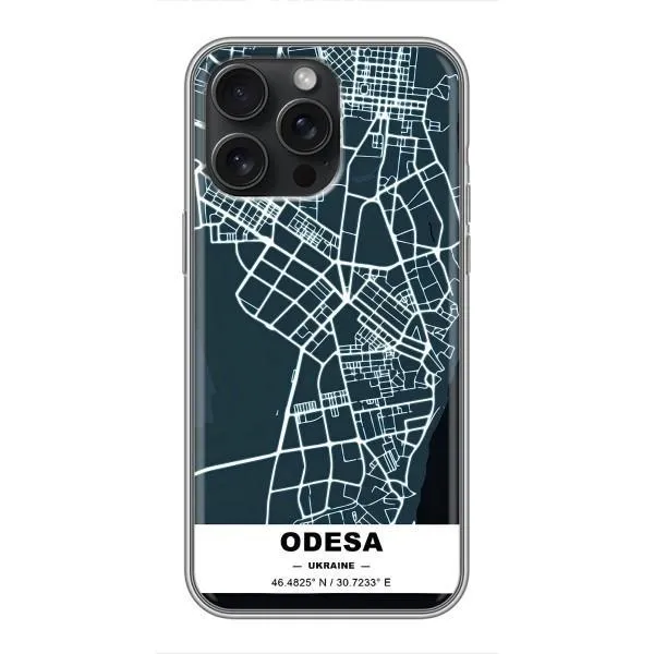 Чехол с принтом «Одесса» для iPhone 15 Pro Max