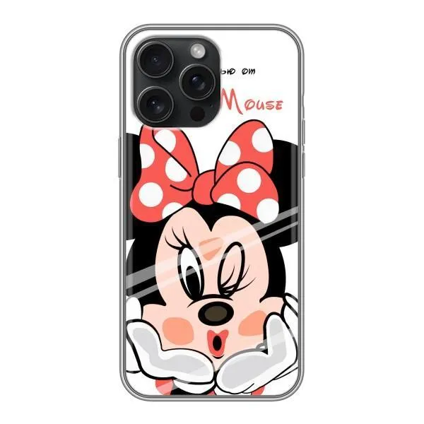 Чехол с принтом «Маус Минни» для iPhone 15 Pro Max