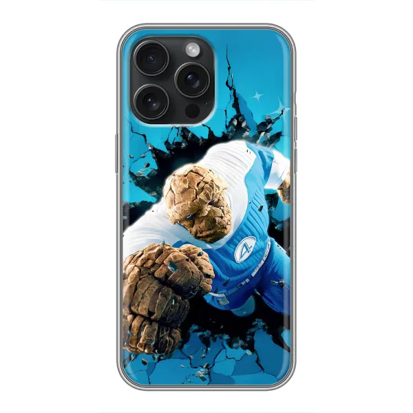 Чехол с принтом «Существо Фантастическая Четверка» для iPhone 15 Pro Max Чехол с принтом «Существо Фантастическая Четверка» для iPhone 15 Pro Max