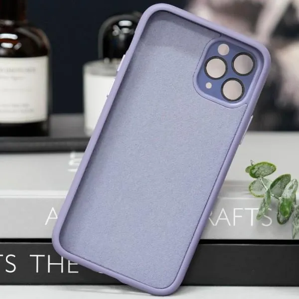 Чехол TPU+Glass Sapphire Midnight with Magnetic Fit для Apple iPhone 15 Pro (6.1") — Сиреневый — фото 3 Чехол TPU+Glass Sapphire Midnight with Magnetic Fit для Apple iPhone 15 Pro (6.1") — Сиреневый — фото 3