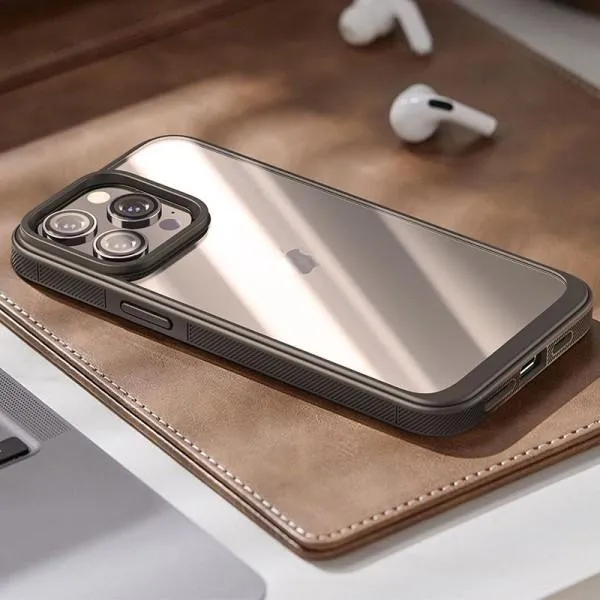 Чехол TPU+PC Pulse для Apple iPhone 15 Pro (6.1") — Серый — фото 2