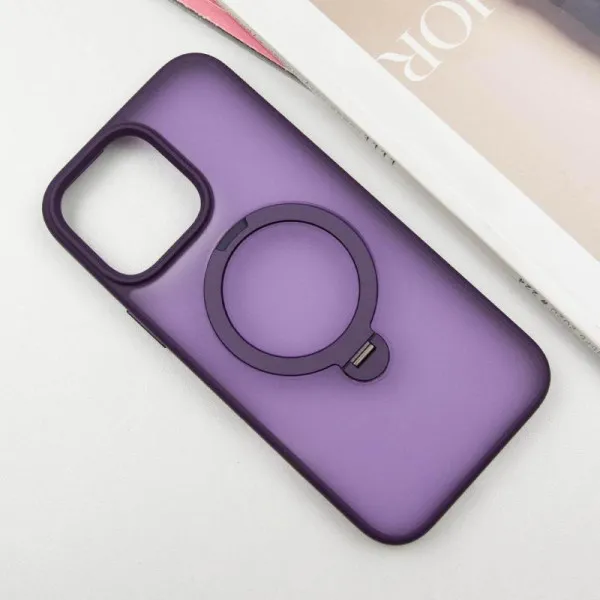 Чохол Ummi Colorful with Magnetic Fit HQ Ring для Apple iPhone 15 Pro (6.1") — Фіолетовий — фото 2 Чохол Ummi Colorful with Magnetic Fit HQ Ring для Apple iPhone 15 Pro (6.1") — Фіолетовий — фото 2